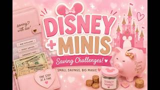 Can Small Disney Savings Challenges Really Add Up?! 🏰💰