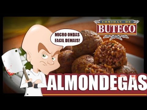 COMIDAS DE BUTECO COMO FAZER ALMONDEGAS