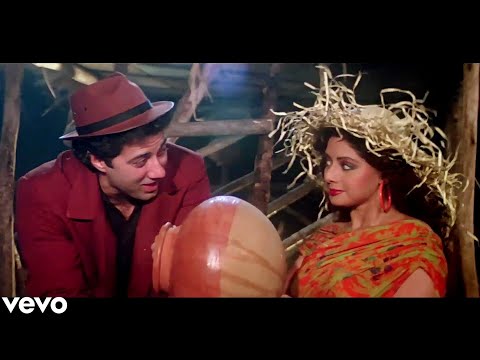 Tera Bemar Mera Dil {HD} Video Song | ChaalBaaz | Sunny Deol, Sridevi | Kavita Krishnamurthy, Aziz