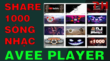 Share 1000 sóng nhạc Avee Player cực đẹp cho các bạn làm Youtube