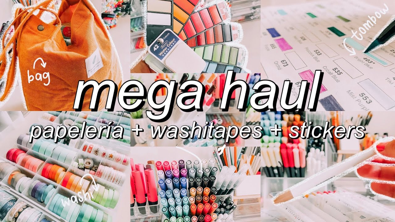 MEGA HAUL!! papelería nueva + sorteo ☁️
