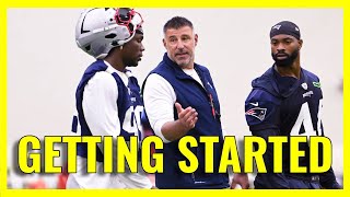 What looked DIFFERENT during the first Patriots practices with Mike Vrabel