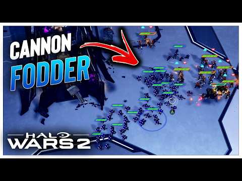 Were they TERRIFIED of my Cannon Fodder? Halo Wars 2