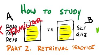 How To Study Part 2 Study Less, Remember More The Power Of Retrieval Practice