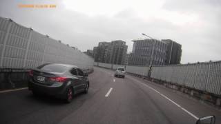 GRENZEL 雲創 E3W WiFi 行車記錄器 1080 60fps 日間測試 高架道路 @ Mobile01
