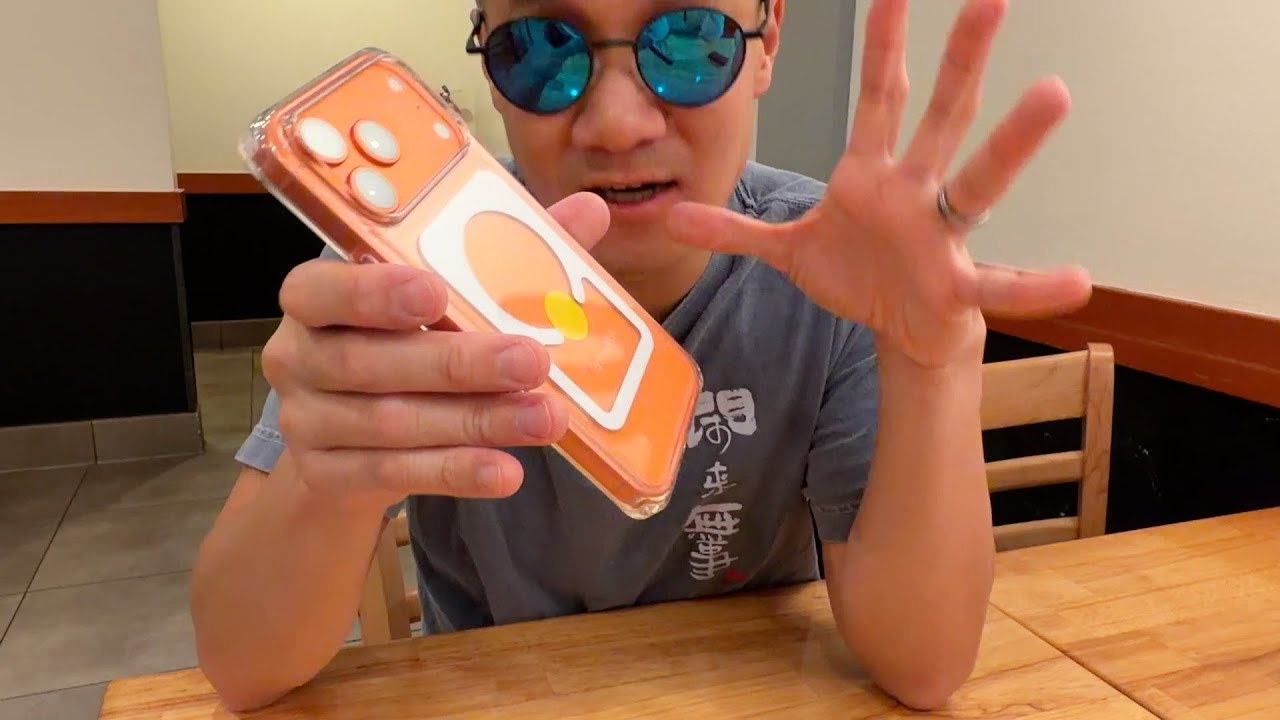 Установка чехла MagBak Classic Clear Case для iPhone 17 PRO MAX