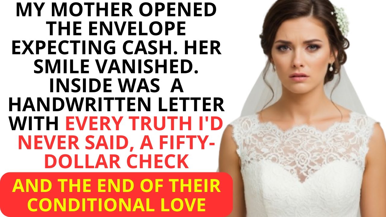 After My Wedding, My Parents Asked For “Gas Money.” They Didn’t Expect What The Envelope Held
