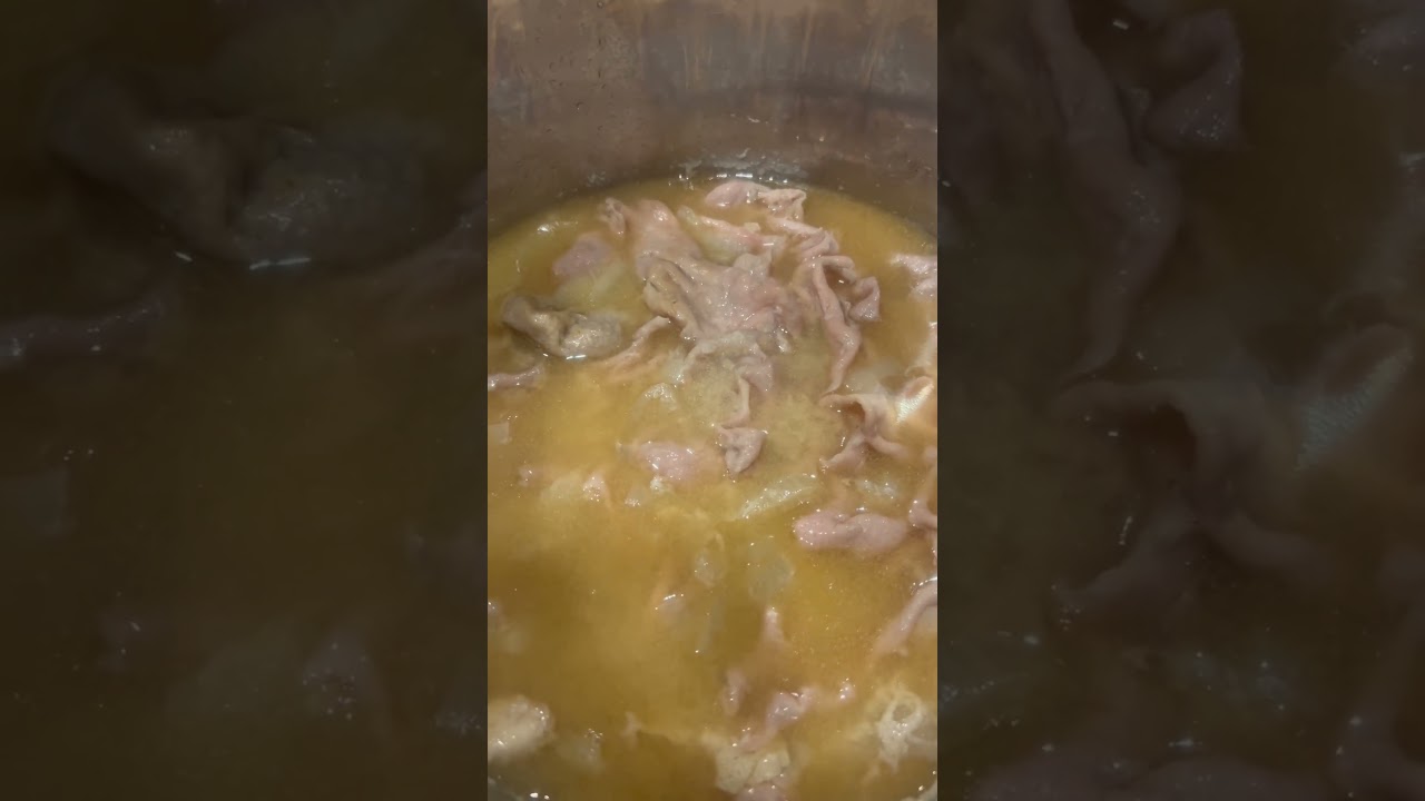 Why do people say YUCK?Cooked Chitterlings