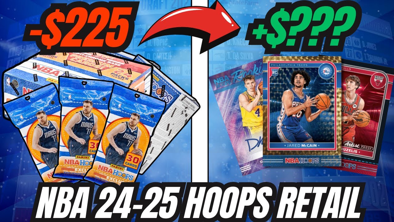 CAN YOU MAKE A PROFIT FROM THE NEW NBA HOOPS 24-25 RETAIL PRODUCTS!?