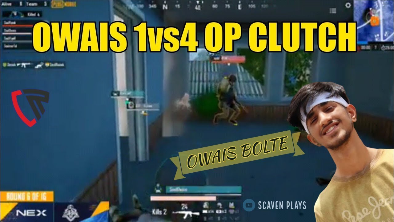 OWAIS best 1 vs 4 clutch..| Believer | 