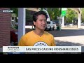 Surging gas prices has rideshare drivers leaving the road