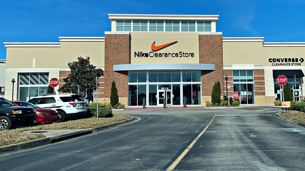 Shopping at Nike Clearance at The Loop 