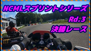 敵はアンダーステア？！　NCMLスプリントシリーズ　Rd.3　決勝レース