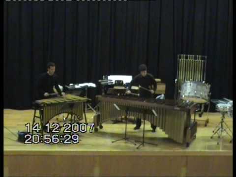 JORGE PACHECO & JESUS PORTA playing TOCCATA by ANDERS KOPPEL. PART 2