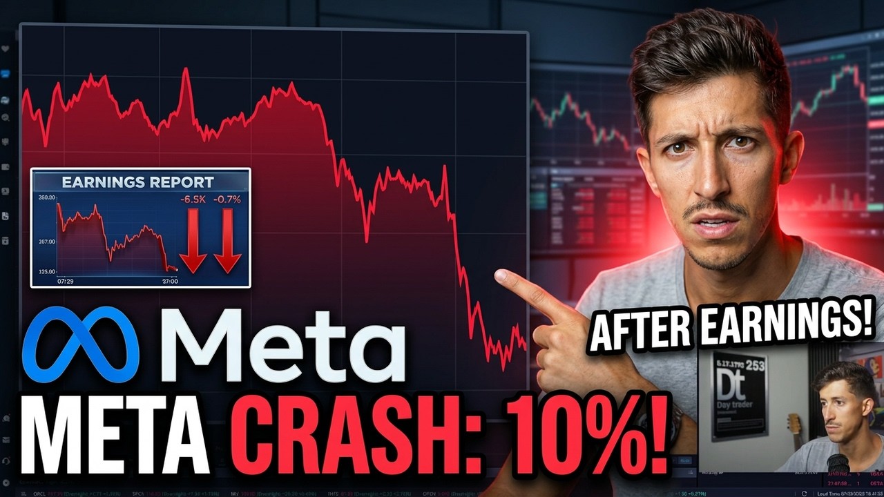 Why Did $META Crash 10% After Reporting Earnings?