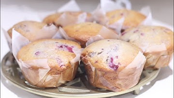 Raspberry and White Chocolate Muffins ~ Rachie Bakes
