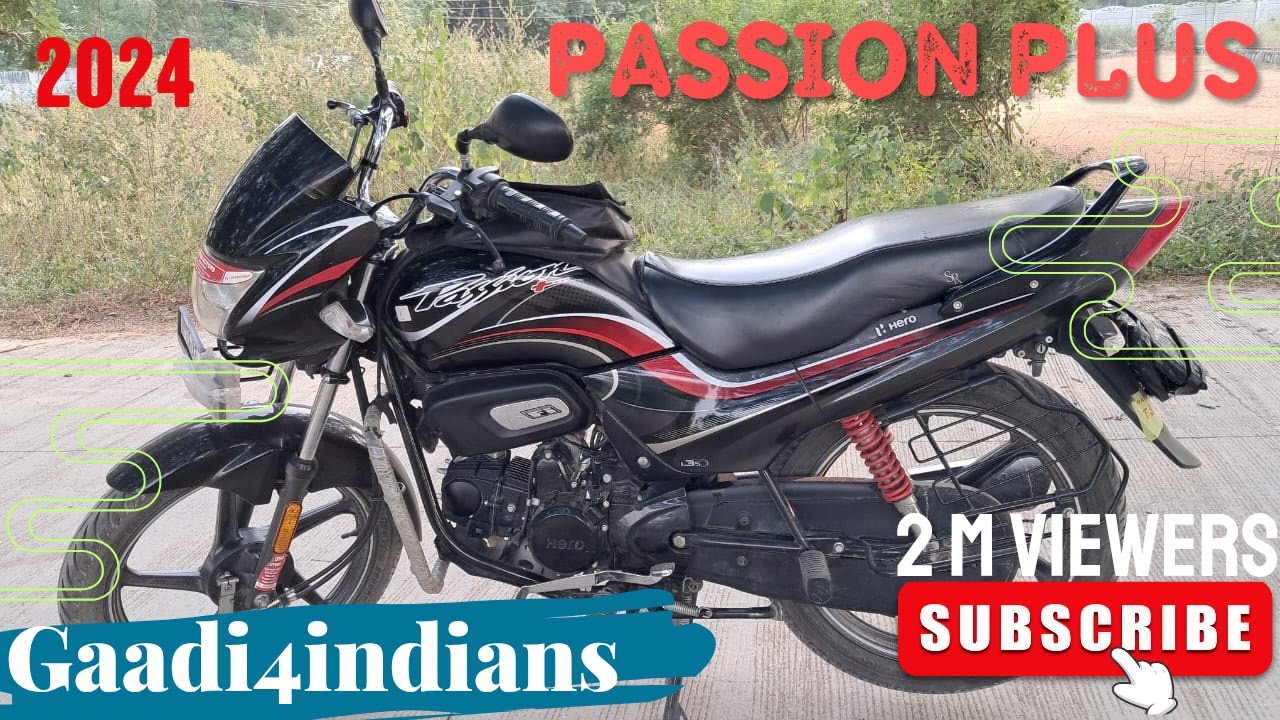 Secondhand Hero passion+ 2024 #gaadi4indians #2024 #heropassion+ - YouTube