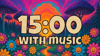 15 Minute Timer With Music Amazing Color Changing Focus Timer Satisfying