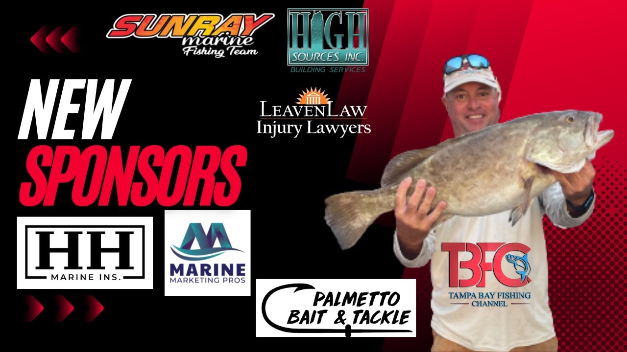Tampa Bay Fishing Channel New Sponsors! YouTube