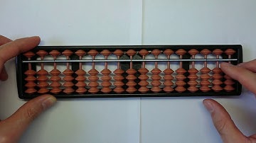 Bài 01: Làm quen với bàn tính Soroban