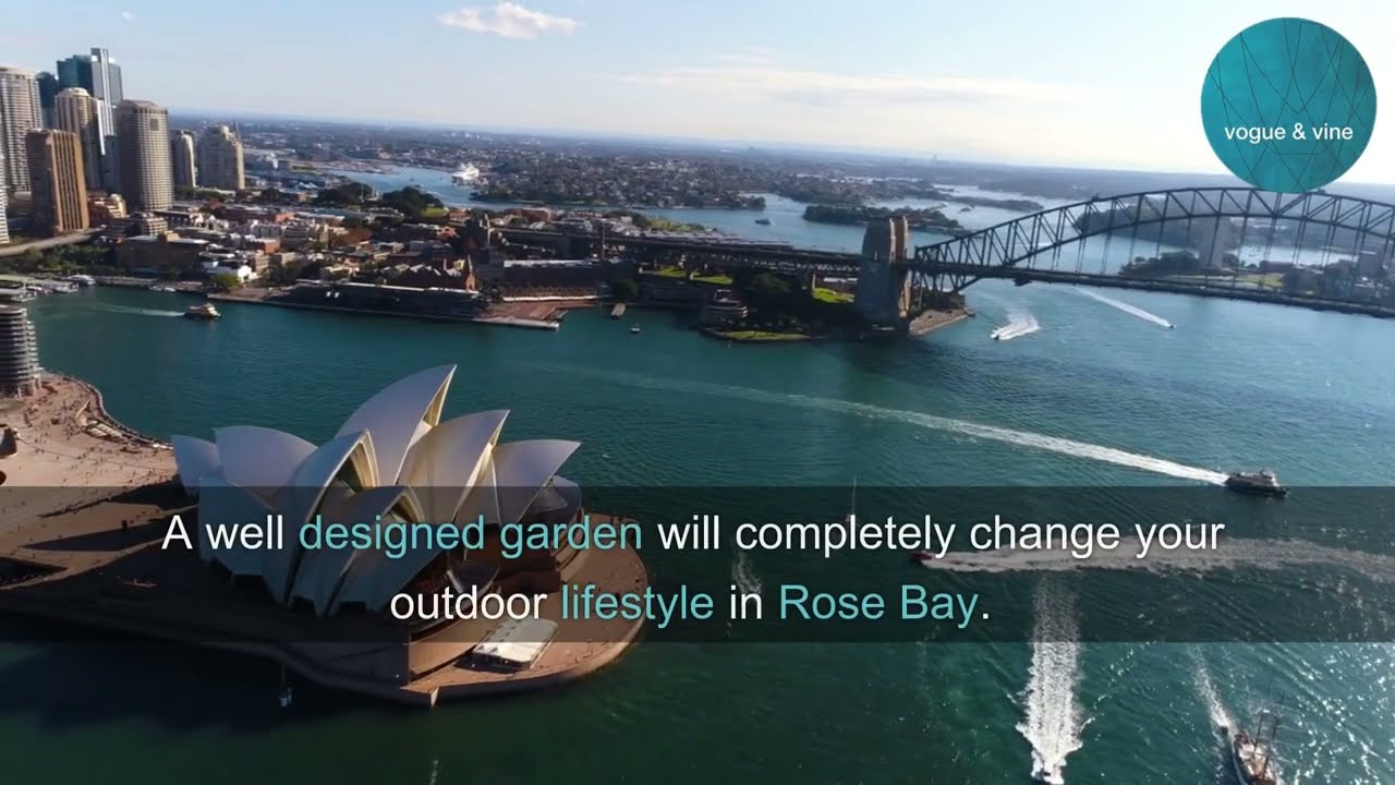 Landscape Design Rose Bay Sydney | Vogue & Vine Landscape Designers Sydney | Ph 0418 687 521