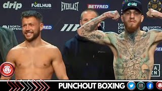 CONAH WALKER VS SAM EGGINGTON FINAL FACE OFF #walkereggington #matchroomboxing #dazn 