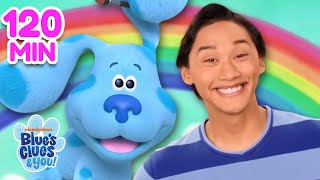 Blue Skidoos & Uses Imagination! w/ Josh & Rainbow Puppy | 2 Hour Compilation | Blue's Clues & You!