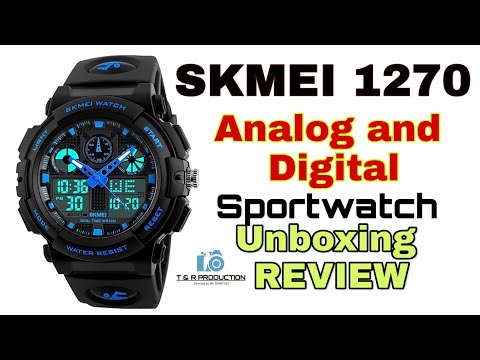 SKMEI 1270 SPORT WATCH || UNBOXING and REVIEW 2019