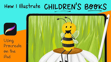 Beginner Tutorial: How I illustrate my children