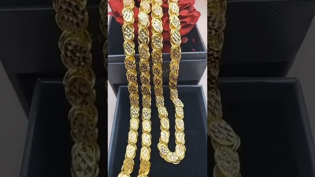 21Karat Gold Damascus Necklace