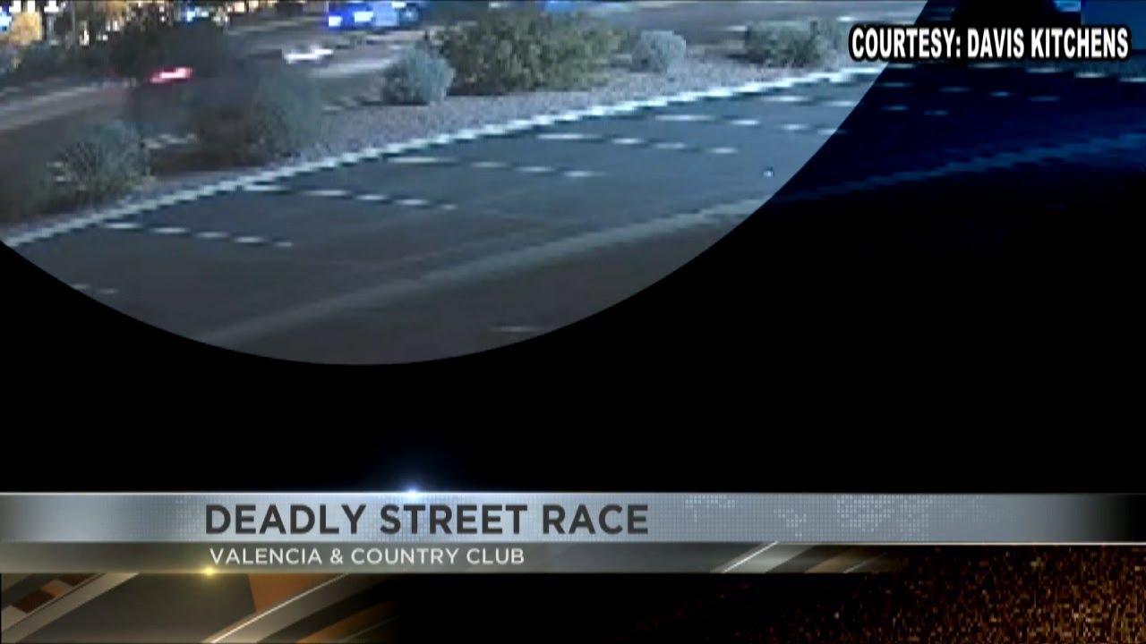 Street racing crash kills 3 in Tucson; police hunt second driver - YouTube