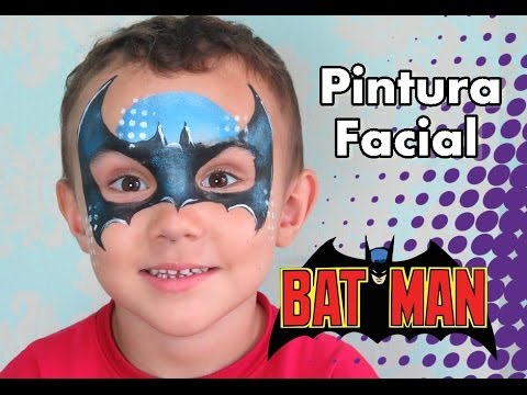 Batman- Pintura Facial Infantil - YouTube
