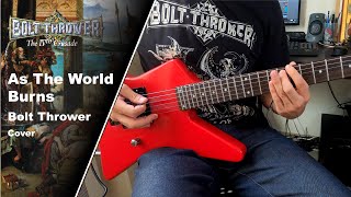 Bolt Thrower - As The World Burns - Guitar Cover w/Solo (+Tabs)