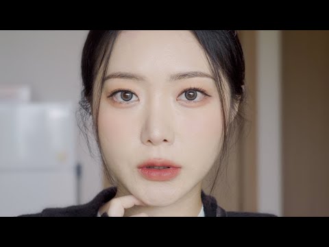 수다 GRWM 저 집 나왔어요,, 수줍 🥰 타지에서 같이 메이크업해요