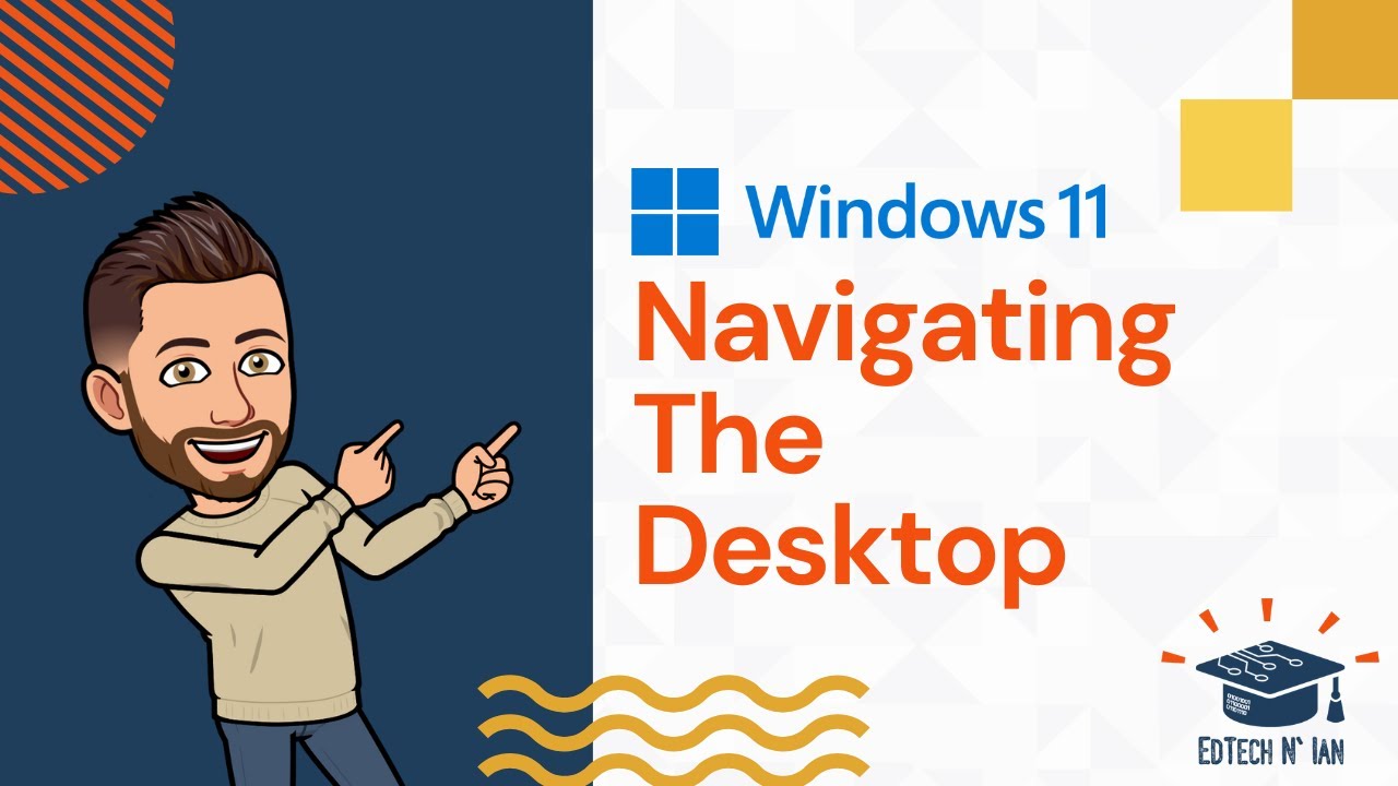 Windows 11 Tutorial: Navigating the Desktop [Part 1] - YouTube