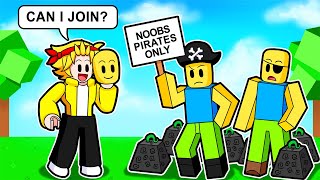 TOXIC CREW in Blox Fruits Only Lets NOOBs In.. So I Went Undercover! (Roblox Blox Fruits)