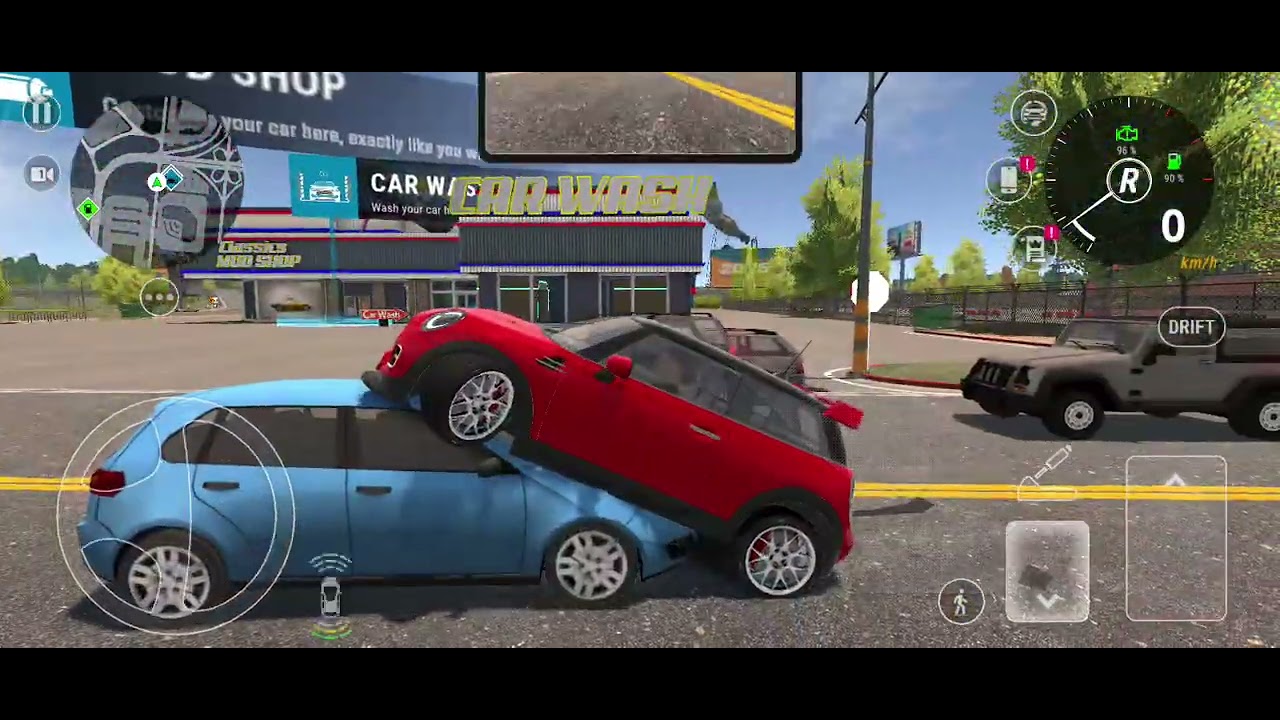 Car parking school game video ❤️👍🚗🎮📱
