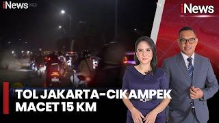 Arus Mudik Tol Jakartacikdanek Macet 15 Km Pemudik Beralih Ke Jalur Arteri  Inews Today 1903