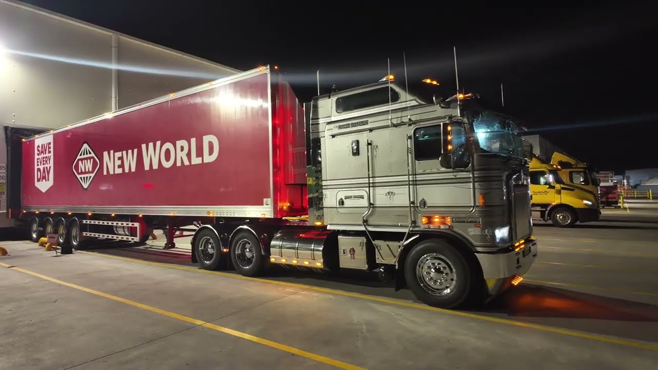 Kenworth K104 - Carting food around our beautiful country for Northchill Ltd |Vlog 17