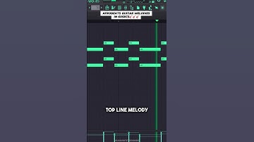 Afrobeat Guitar Melodies In 60 Secs #afrobeat #afrobeats #flstudio