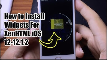 *NEW* How to Install Widgets For XenHTML On iOS 12-12.1.2
