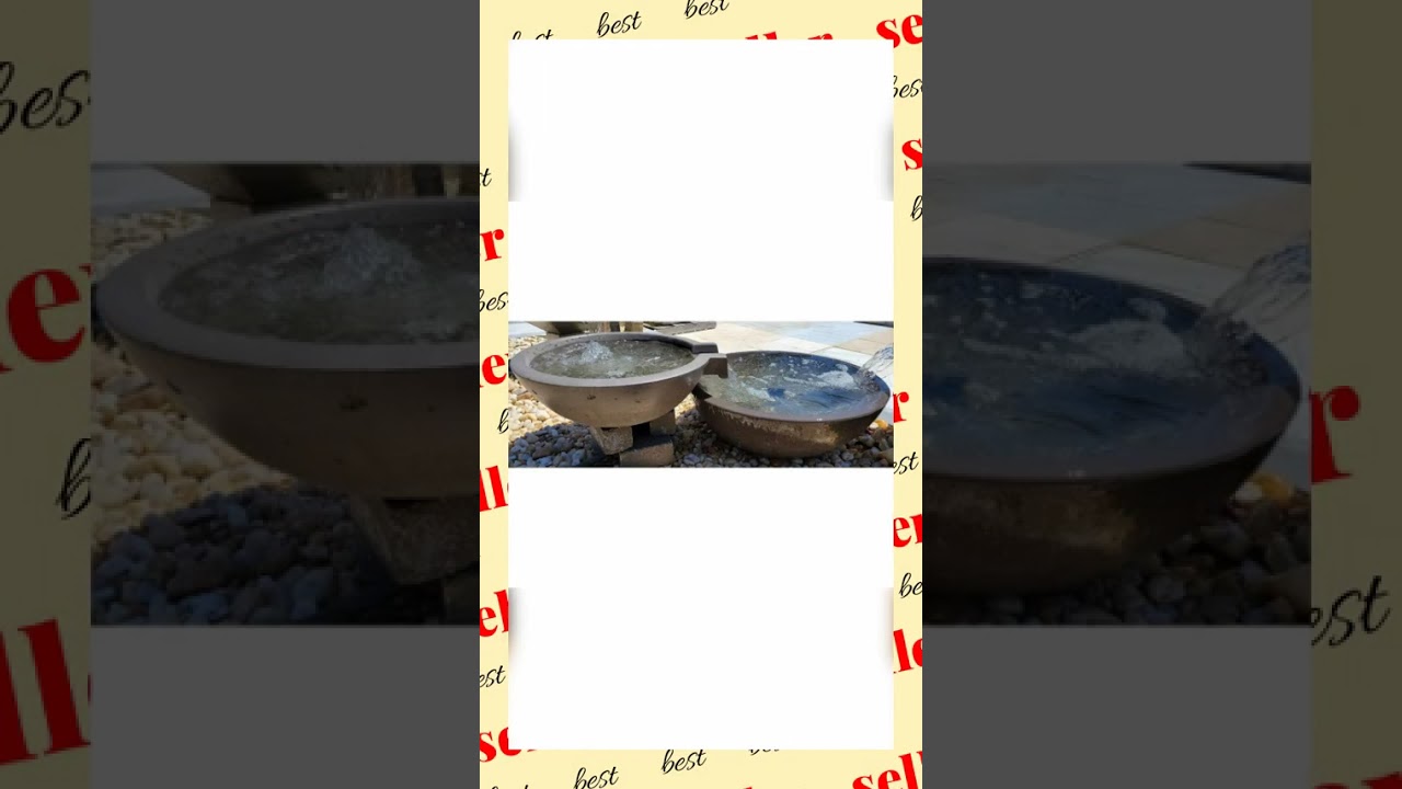 TessaRai Double Bowl Fountain Kit