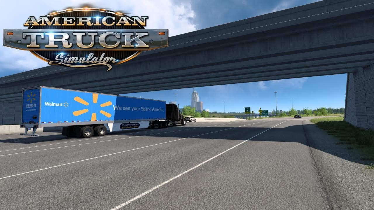 A TRUCK DRIVER PLAYS AMERICAN TRUCK SIMULATOR|OTTUMWA, IA TO DES MONIES, IA TO KIRKSVILLE, MO.