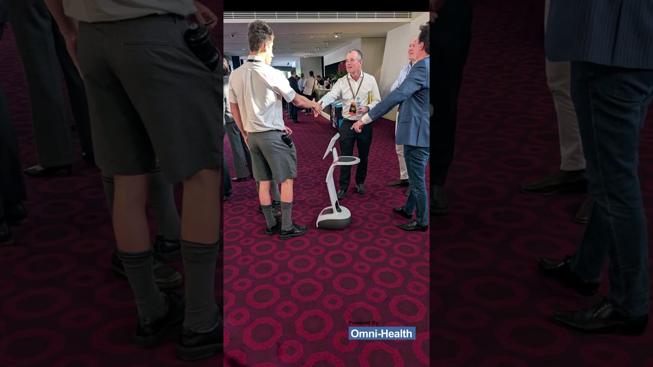 Temi Robot Powered by Omni-Health Revolutionizing Customer Service at Sohn Hearts & Minds Conference