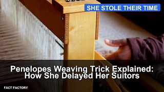 Penelope's Weaving Trick Explained: How She Delayed Her Suitors