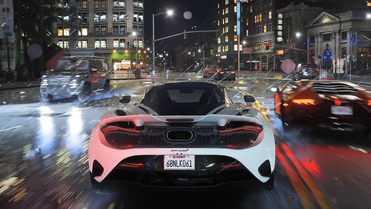 GTA 5 Remastered Realistic Weather And Real Life Traffic Mod Gameplay