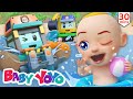Swimming song | Cartoons for Kids | Construction Vehicles