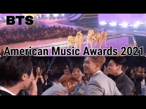 【 おめでとう！3冠！BTS 】受賞発表の瞬間＆待ち望んでいたオフラインステージ  @AMAs American Music Awards 2021