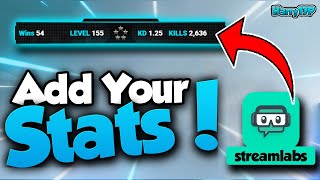 How To Add Your Warzone / Fortnite Stats To OBS! Add Your In game Stats To OBS!