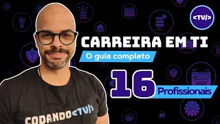 COMO ENTRAR EM TI: 16 PROFISSIONAIS EXPLICAM CADA ÁREA DE TECNOLOGIA (GUIA COMPLETO CARREIRAS EM TI)
